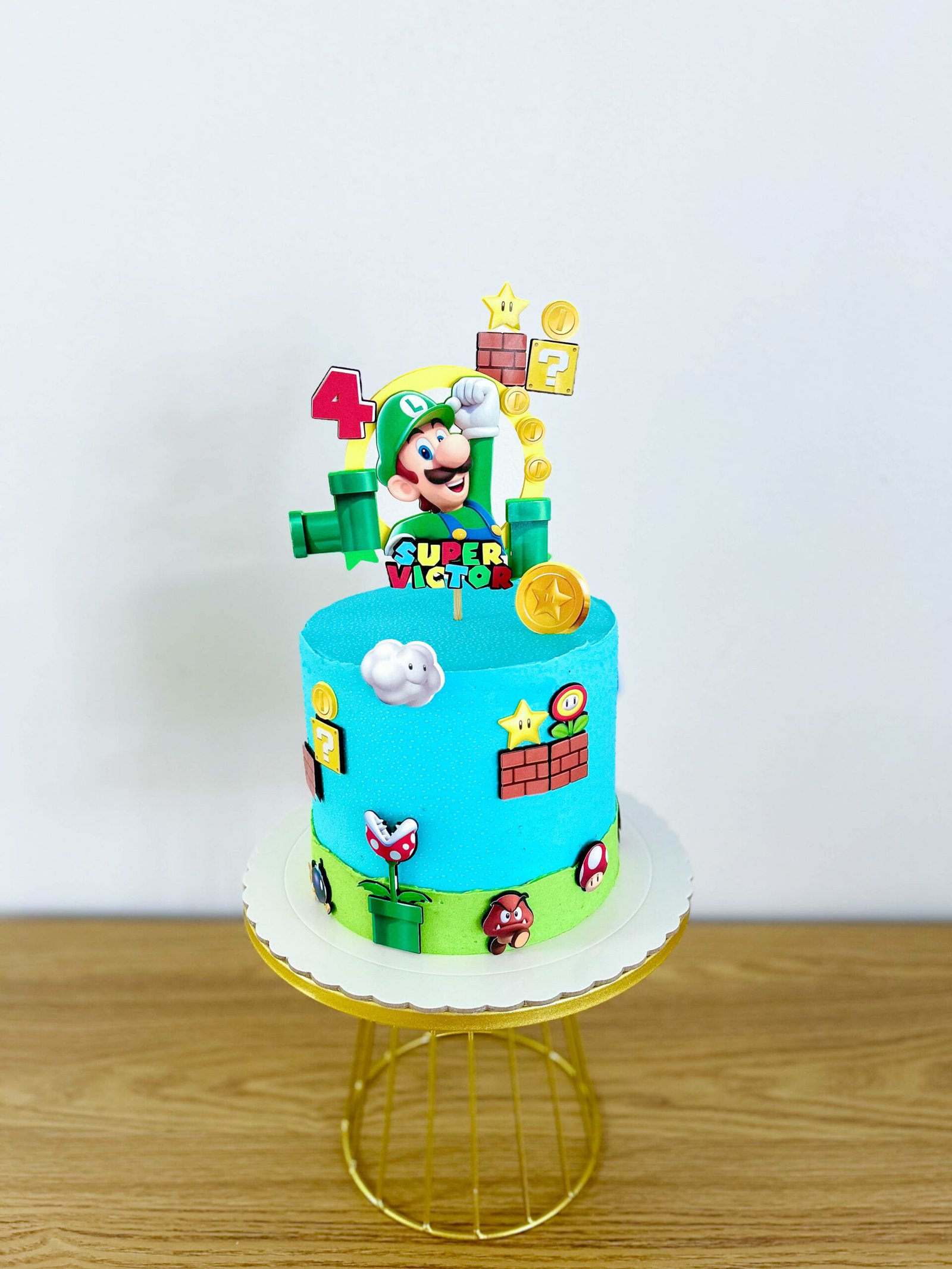 Imagen de Tarta De Cumpleaños Super Mario